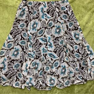 Very Flowy midi skirt by George size small barely worn , no defects